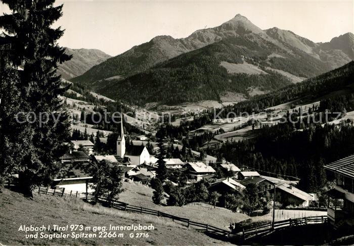 Alpbach mit Sagtaler Spitzen