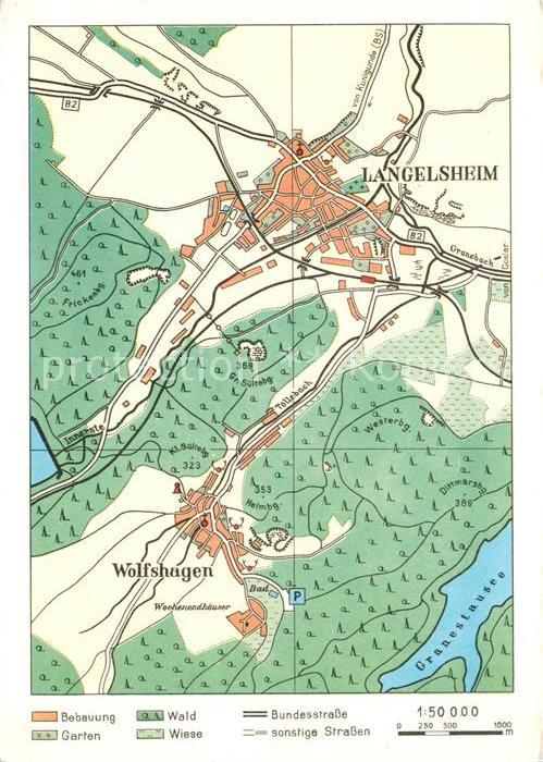 Langelsheim Wolfshagen Landkarte