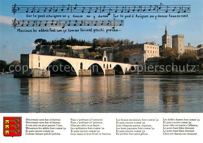 Avignon Vaucluse Brueckenpartie