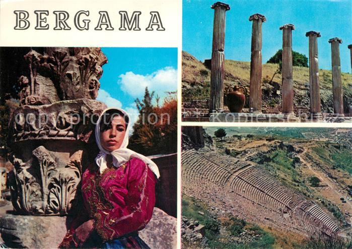 Bergama Izmir Freilichttheater Saeulen