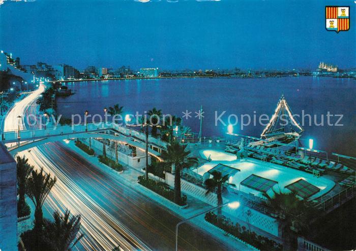 Palma de Mallorca Bahia Vista nocturna
