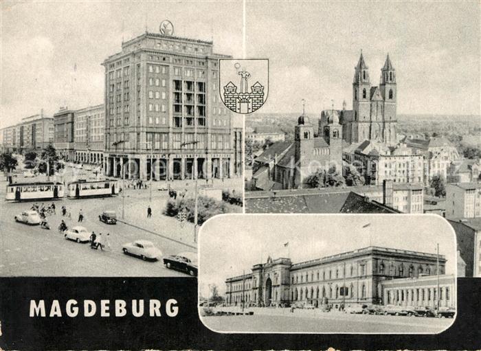 Magdeburg Strassenbahn Kirche