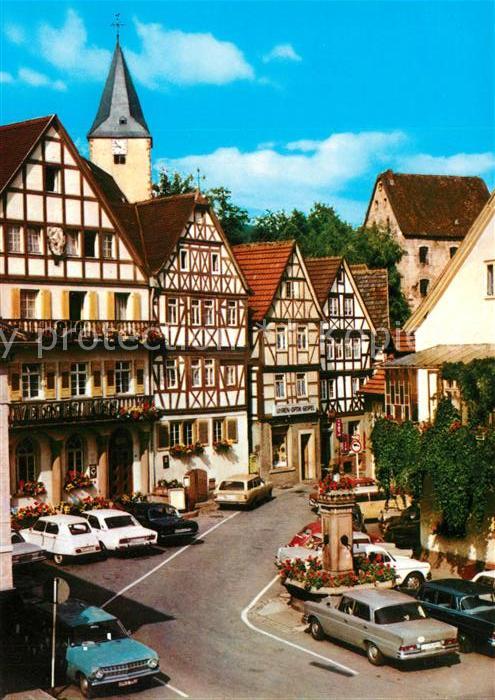 Bad Orb Marktplatz Fachwerk