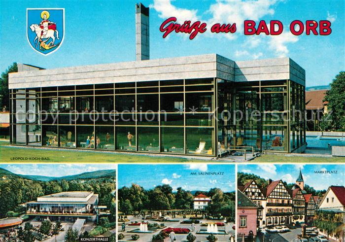 Bad Orb Leopold-Koch-Bad Marktplatz Salinenplatz