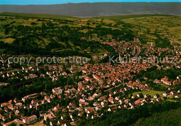 Bad Orb Fliegeraufnahme Kinzigtal und Vogelsberg