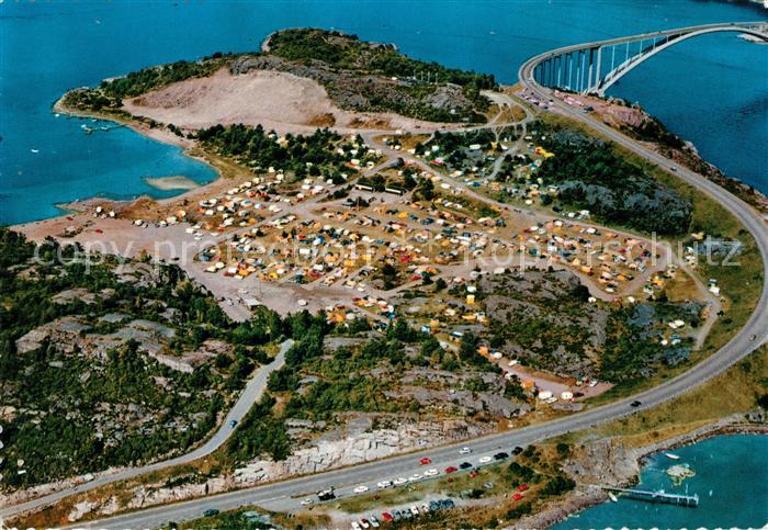 Goeteborg Fliegeraufnahme Tjoernbrons Camping