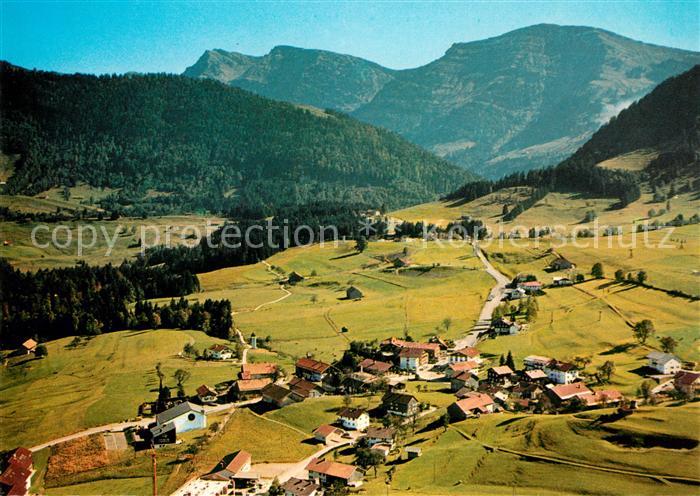 Steibis Fliegeraufnahme Rindalphorn und Hochgrat