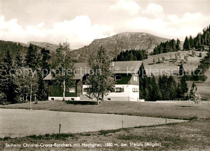 Steibis Skiheim Christel Cranz Borchers mit Hochgrat