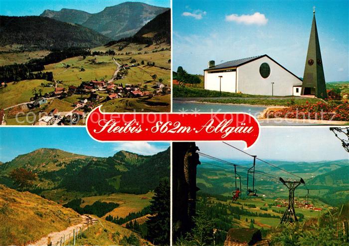 Steibis Fliegeraufnahme Kirche Sessellift