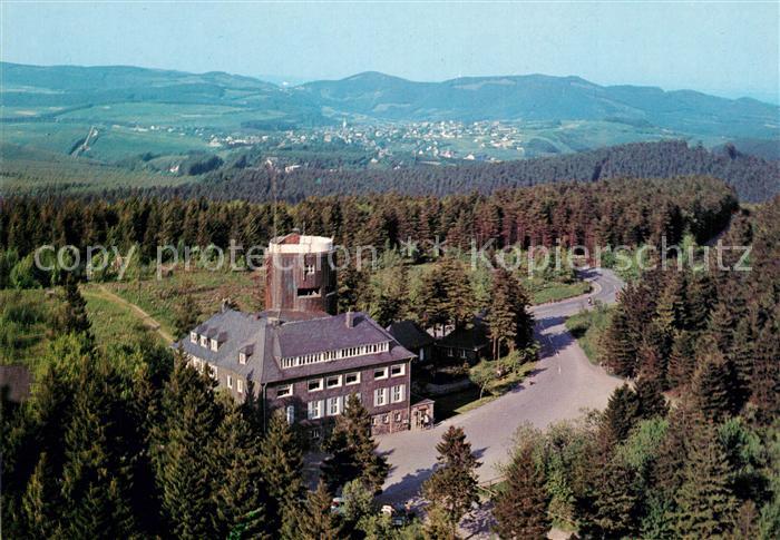 Winterberg Hochsauerland Fliegeraufnahme Restaurant Kahler Asten