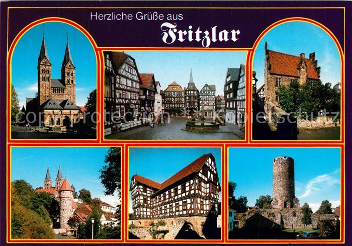 Fritzlar Tuerme Fachwerk