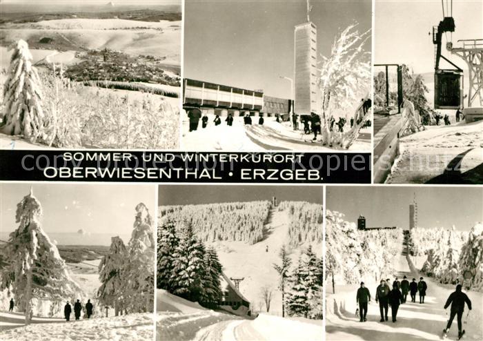 Oberwiesenthal Erzgebirge Fichtelberg Seilbahn