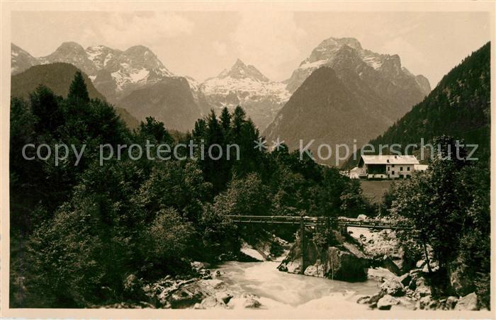 Lofer Teufelsstieg mit den Steinbergen