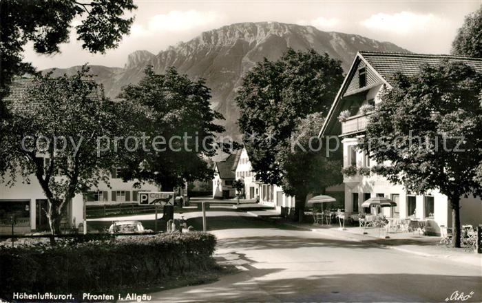 Pfronten Ostallgaeu Bayern Ortspartie