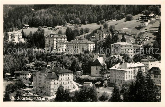 Badgastein Fliegeraufnahme