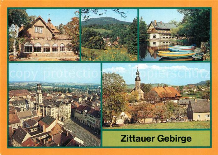 Oybin Sachsen Gondelteich Jonsdorf Rathaus Waltersdorf Kirche