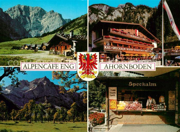 Hinterriss Tirol Alpencafe Eng Ahornboden Speckalm
