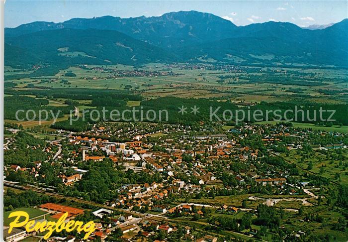 Penzberg Fliegeraufnahme