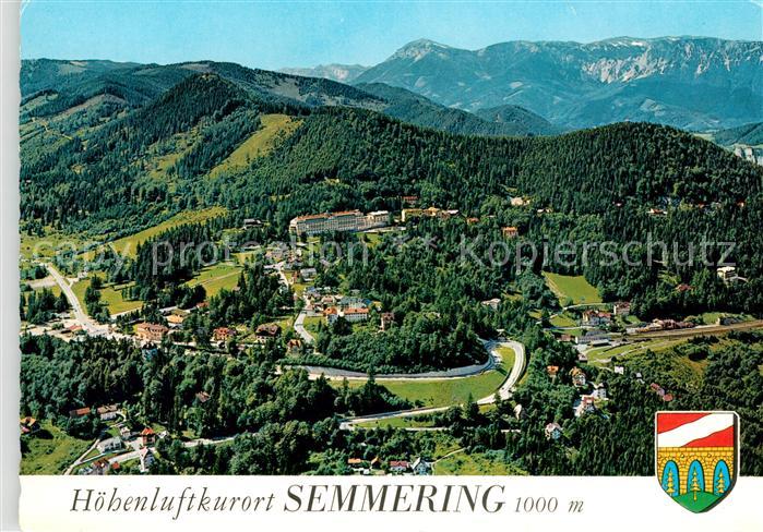 Semmering Niederoesterreich Fliegeraufnahme
