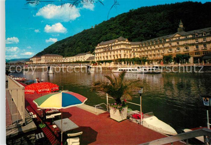 Bad Ems Bootsanlage mit Kurviertel