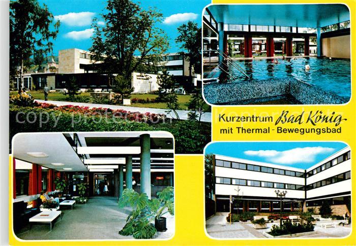 Bad Koenig Odenwald Kurzentrum mit Thermal Bewegungsbad Foyer