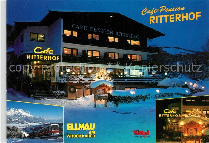 Ellmau Tirol Cafe Pension Ritterhof Bergbahn