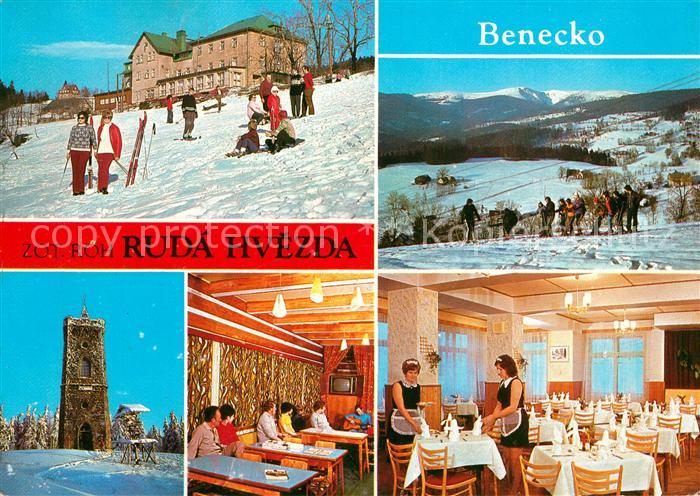 Benecko Semily Ruda Hvezda No cvicne louce v pozadi Kotel Spolecenska mistnost J