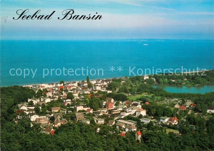 Bansin Ostseebad Fliegeraufnahme