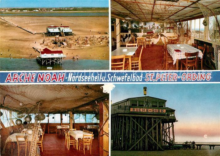 St Peter-Ording Fliegeraufnahme Arche Noah Restaurant