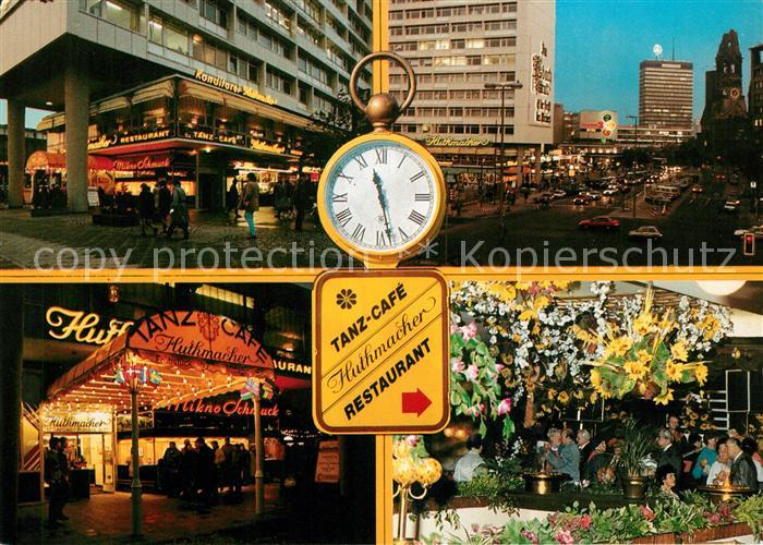 BERLIN  DE Huthmacher Tanz Cafe und Konditorei Restaurant am Zoo