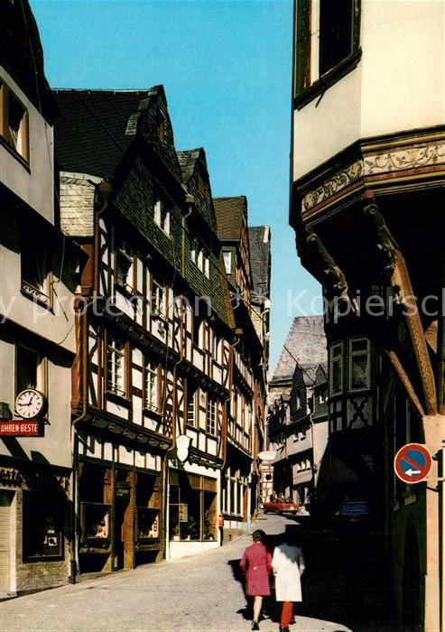 Limburg Lahn Fachwerk an der Ploetze