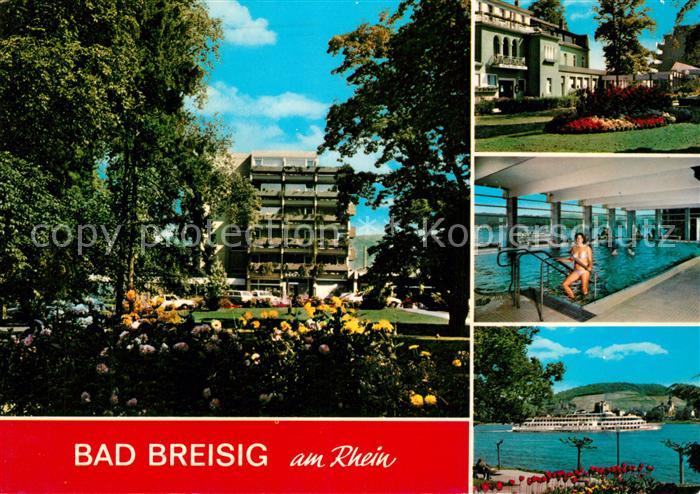 Bad Breisig Teilansichten Hallenbad Rheindampfer