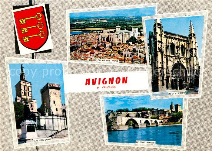 Avignon Vaucluse Palais des Papes ND des Doms Pont Benez