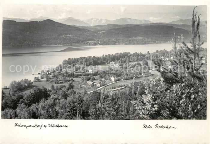 Krumpendorf Woerthersee Panorama