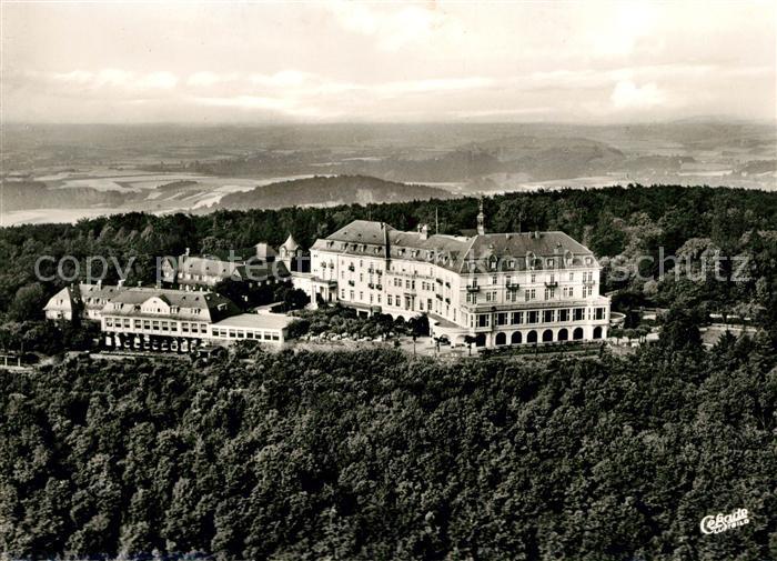 Siebengebirge Hotel Petersberg Fliegeraufnahme