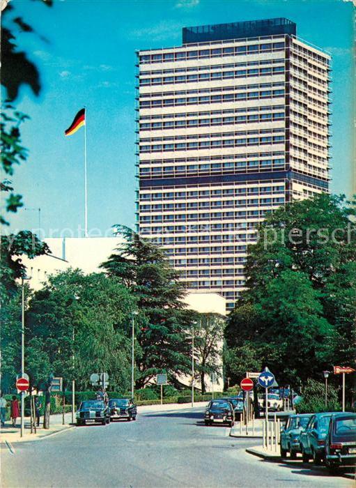 Bonn Rhein Buero Hochhaus des Bundestages
