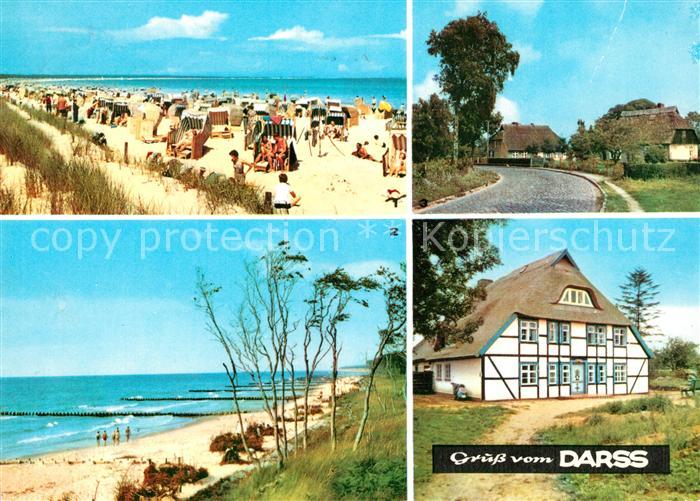 Darss Region Ostsee Ostseebad Prerow Weststrand Barth Wieck