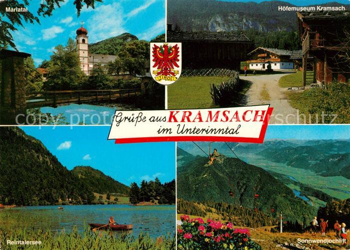 Kramsach Mariatal Kirche Hoefemuseum Reintalersee Sonnwendjochlift