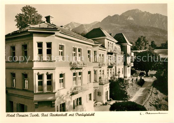 Bad Reichenhall Hotel Pension Tivoli mit Predigtstuhl