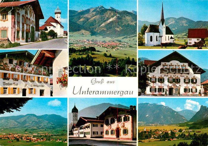 Unterammergau Nuslerhaus Teufelsstaettkopf Kappele Pension Post Gasthof Stern Ho