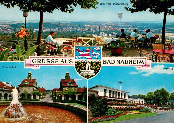 Bad Nauheim Blick vom Johannisberg Sprudelhof Kurhaus