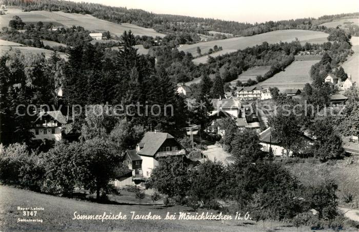 Tauchen Sommerfrische Landschaftspanorama