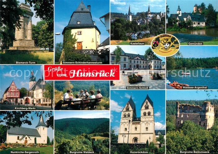 Hunsrueck Sehenswuerdigkeiten Staedte der Gegend