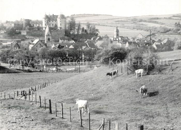 Gemuenden Hunsrueck 700 Jahre Suedansicht in den 30er Jahren Repro