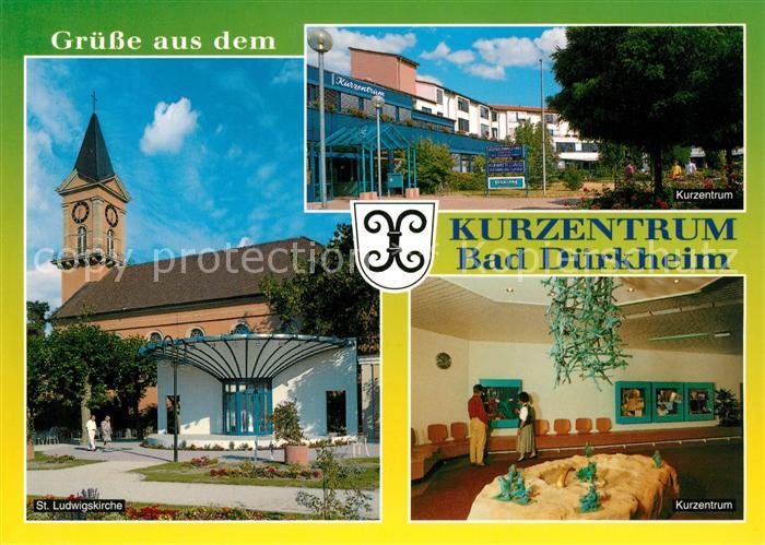 Bad Duerkheim St Ludwigskirche Kurzentrum Heilbad an der Weinstrasse