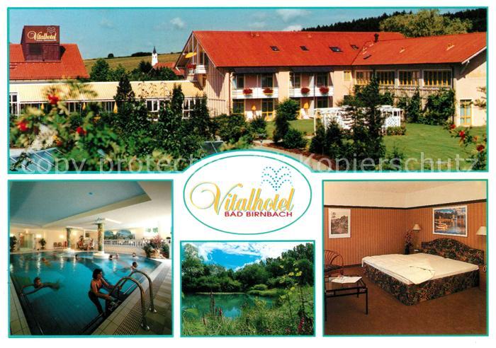 Bad Birnbach Vitalhotel Hallenbad Landschaftspanorama See