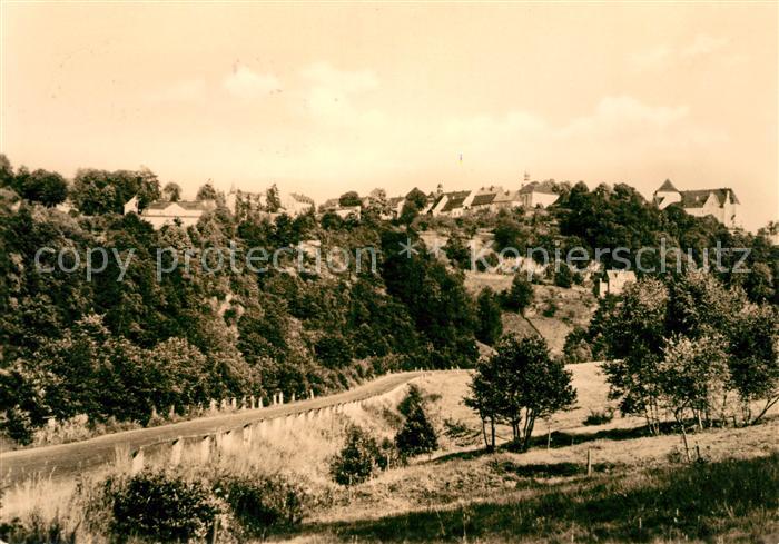 Wolkenstein Erzgebirge Panorama