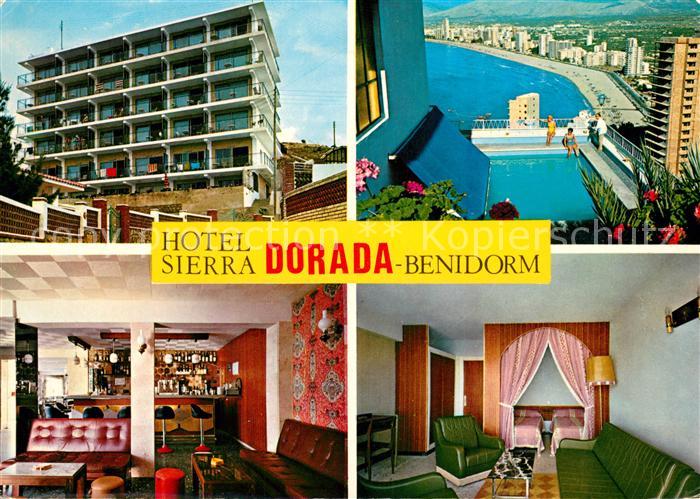 Benidorm Hotel Sierra Dorada Swimming Pool Meerblick