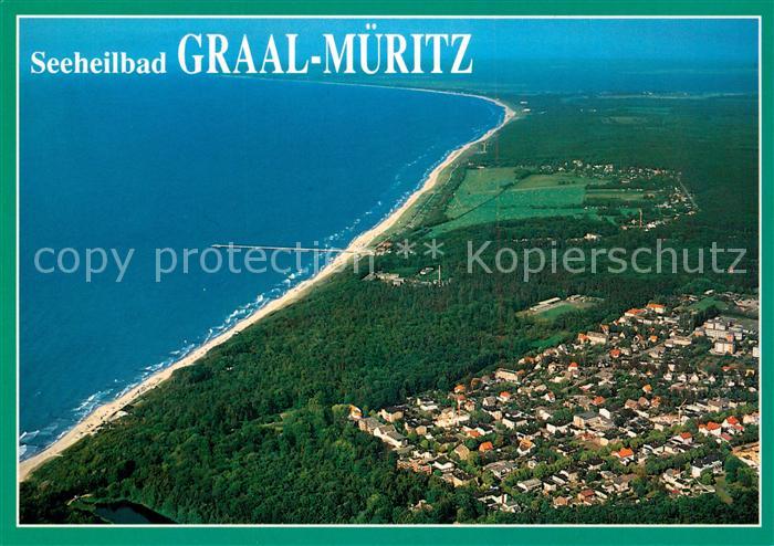 Graal-Mueritz Ostseebad Seeheilbad Fliegeraufnahme