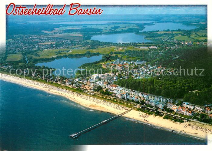 Bansin Ostseebad Seeheilbad Fliegeraufnahme